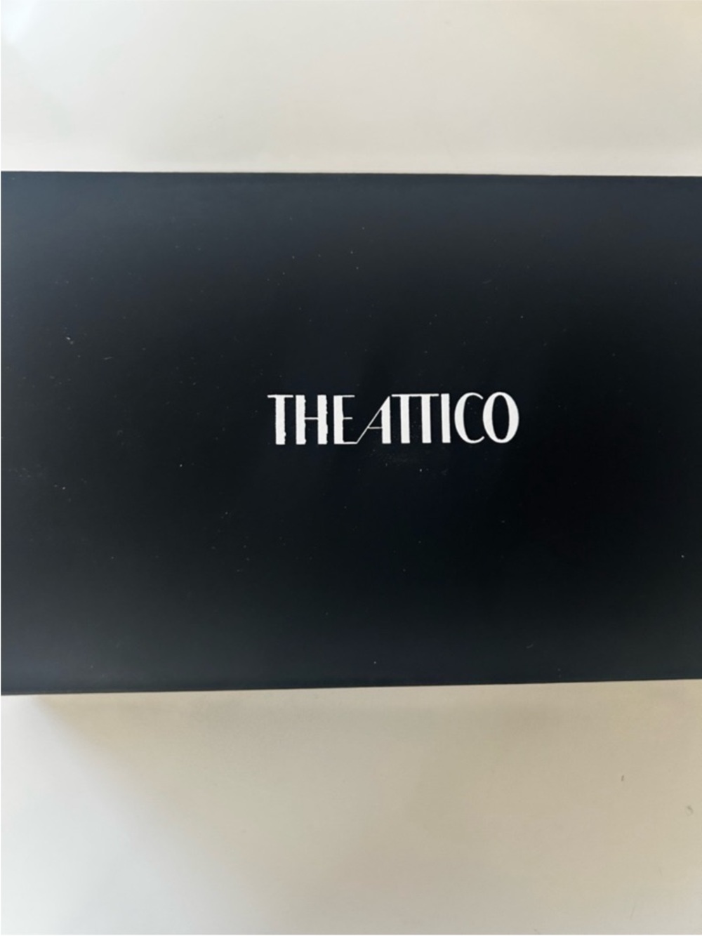 NIB • The Attico mini marfa rectangular purple sunglasses - Picture 5 of 13